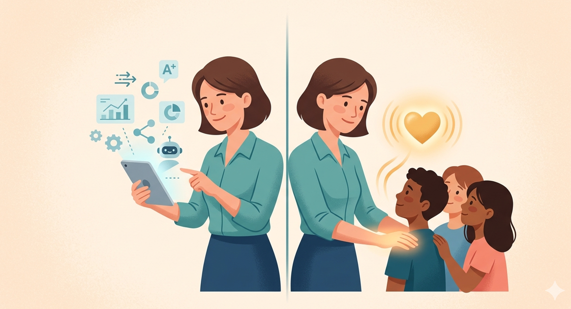 Menjadi Guru yang Lebih Pintar dari AI: Menggunakan Teknologi sebagai Asisten, Bukan sebagai Pengganti Peran Emosional